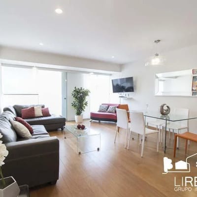 Hermoso departamento de  dormitorios totalmente amoblado en Miraflores