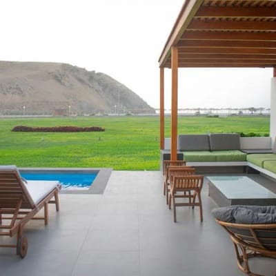 CASA DE PLAYA PRIMERA FILA CONDOMINIO PUESTA DEL SOL CHOCAYA ASIA