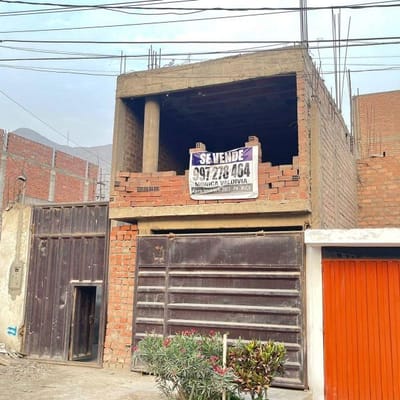 Venta de Casa en casco  m con proyeccin para  pisos en zona muy tranquila