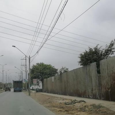 Vendo Terreno Comercial Av Manuel del Valle Pachacamac Lurn m A   X M