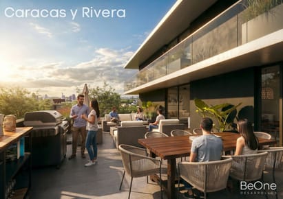 2 dormitorios con terraza de 18 m², a 200 m del WTC