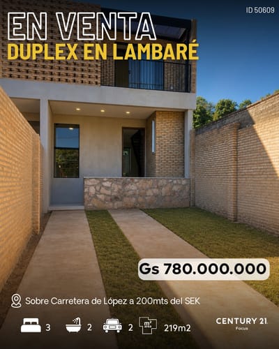 Duplex en Lambaré