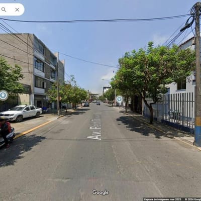 Vendo terreno de m ml de frente en Av Petit Thouars Miraflores