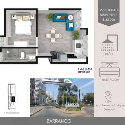 Vendo departamentos de  dormitorios en Surco