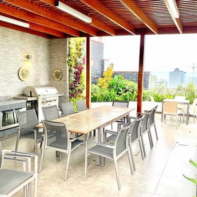 Alquilo Penthouse dplex equipado terraza amplia y jacuzzi Malecn Armendariz