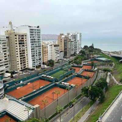Vendo departamento amoblado a pasos del Malecn de la Reserva Miraflores