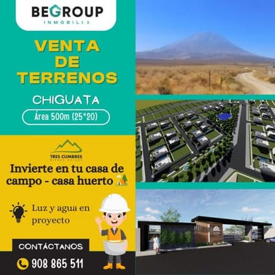 TERRENOS EN PREVENTA CHIGUATA