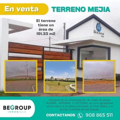 Tenemos Terreno en Venta ubicado en la Urbanizacin de villas de playa
