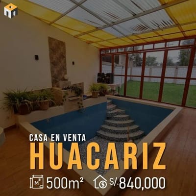 Casa de Campo con Piscina en Venta en Huacariz de San Antonio Cajamarca
