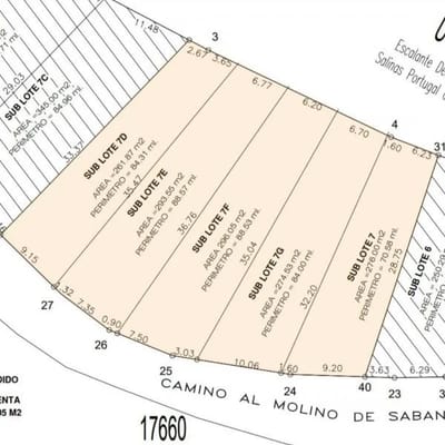 SE VENDE  TERRENOS URBANOS EN SABANDIA