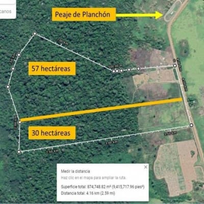SE VENDE  HECTAREAS EN PUERTO MALDONADO CON DIRECCION A LA FRONTERA CON BRASIL