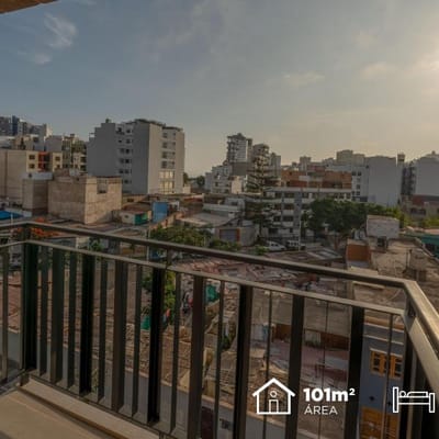 VENTA DEPARTAMENTO DE ESTRENO FLAT EN MIRAFLORES