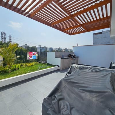 Moderno Departamento Estreno Frente a Parque  San Borja