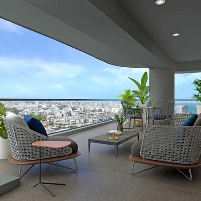 Estreno hermoso Flat de Lujo Frente al Golf de San IsidroVista al Mar