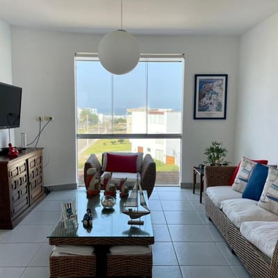VENTA LINDO DUPLEX AMOBLADO CON PISCINA CONDOMINIO LAS TERRAZAS SARAPAMPAASIA