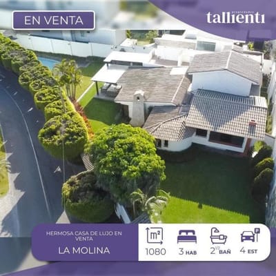 Casa de ensueo en venta en el sol de la Molina