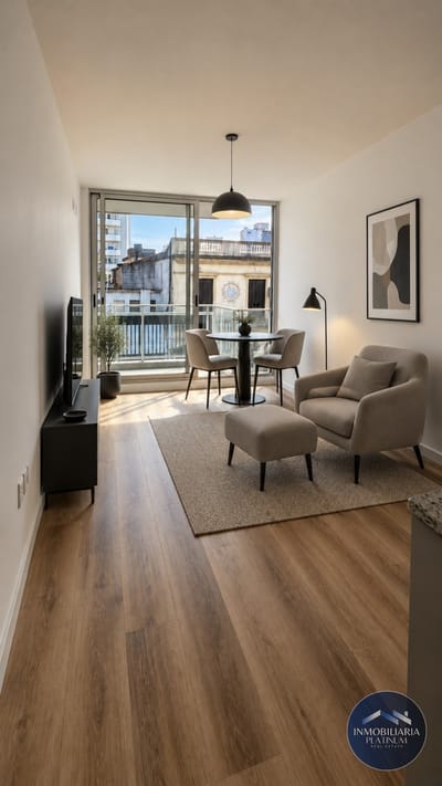 Apartamento de un dormitorio para estrenar a una cuadra de la intendencia