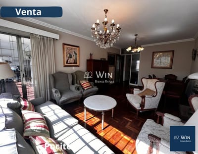 Venta Apartamento 3 dormitorios, 2 baños, terraza, garaje, Pocitos, jardín
