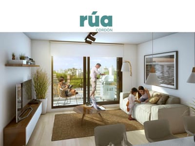 VENTA APARTAMENTO 1 DORMITORIO CORDÓN A ESTRENAR
