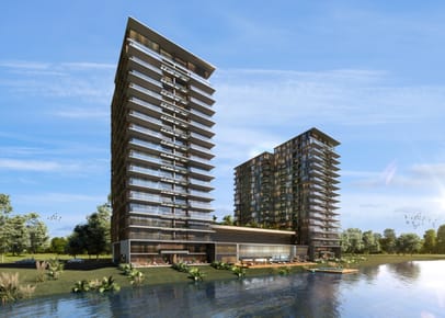 Apartamento duplex 4 dormitorios con balcon y vista al Lago