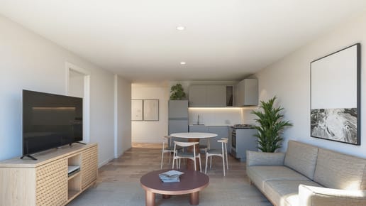 Apartamento a esterna de 2 dormitorios a una cuadra de Comercio