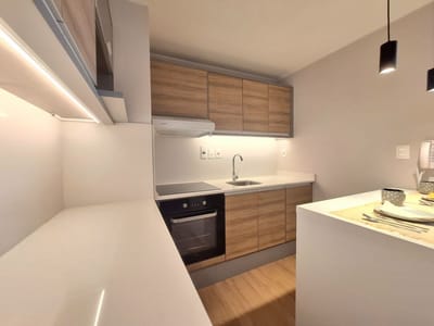 Apartamento de 1 dormitorio con terraza al frente en Pocitos Estrena 2027
