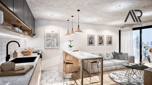 APARTAMENTO EN VENTA EN TRES CRUCES DOS DORMITORIOS + TERRAZA Y PARRILLERO