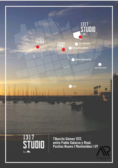 Apartamento en venta de 1 dormitorio en Buceo