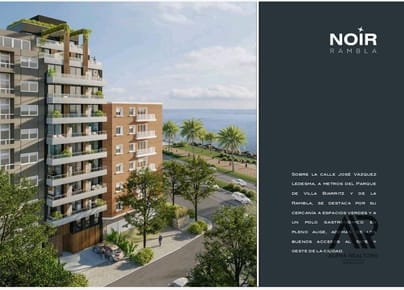 Apartamento en venta de 1 dormitorio c/ cochera en Punta Carretas