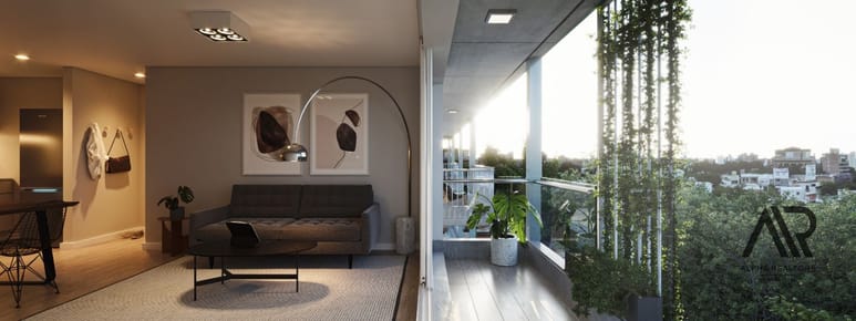Apartamento tipo Loft en venta en Tres Cruces