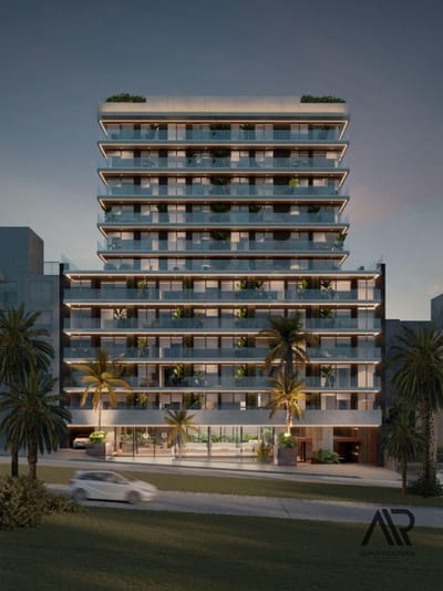 Venta apartamento piso 9 primera linea con cochera