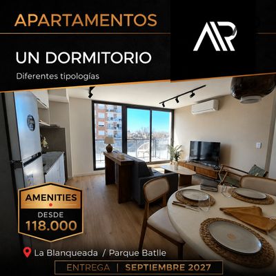 Apartamentos en Pozo en Venta en La Blanqueada/Parque Batlle Mono, 1 y 2 dorm