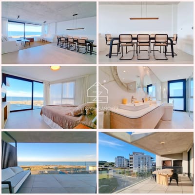 Apartamento en Aldeana, 4 dormitorios en Suite, parrillero, calefacción