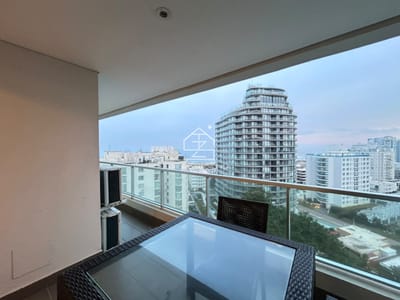 Alquiler apartamento dos dormitorios Punta del este edificio Wind Tower