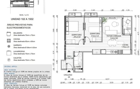 Venta apartamento dos dormitorios Punta del este Roosevelt