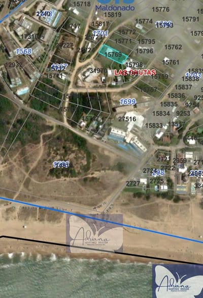 Terreno en venta de 1015m2 ubicado en P. Ballena
