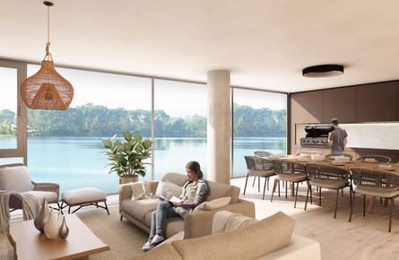 Vila Duplex con Vista al Lago