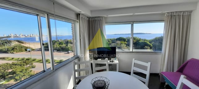 Apartamento en playa mansa, frente al mar. Punta del Este - Ref : EQP5480