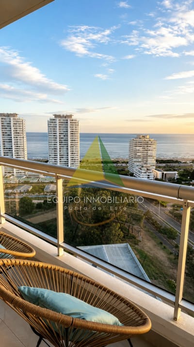 Apartamento de 1 dormitorio en One II , Punta del Este  - Ref : EQP5755