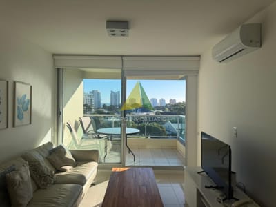 Apartamento en alquiler anual de 1 dormitorio en Torre Gala vista ,  Punta del este  - Ref : EQP8391