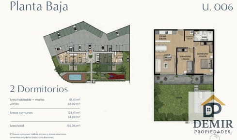 Apartamento en venta en Shangrilá