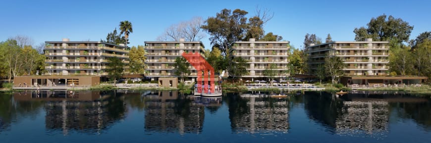 Venta apartamento 1 dormitorio Rotunda al Lago