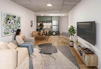 Venta apartamento monoambiente - A estrenar - Charrua III