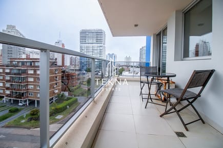 Apartamento 2 dormitorios frente al Mar, parada 2 de la Brava Punta del Este, Uruguay.