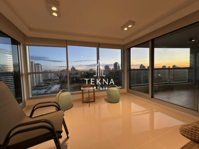 Venta y Alquiler de departamento Look Brava, departamento de 2 dormitorios y medio todos en suite, 3 balcones y parrillero propio