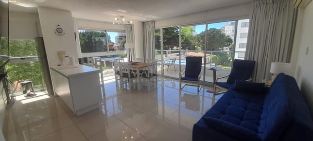 ALQUILER  INVERNAL DE APARTAMENTO DE 1 DORMITORIO Y UN BAÑOS, AYDI GRILL, PUNTA DEL ESTE