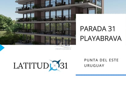 Latitud 31 - Playa Brava Pda. 31 | Entrega diciembre 2027. Punta del Este