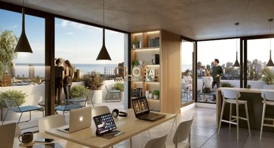 Nuevo Met - Venta Ap.Barrio Sur Monoambiente Terraza Frente Amenities Vivienda Promovida