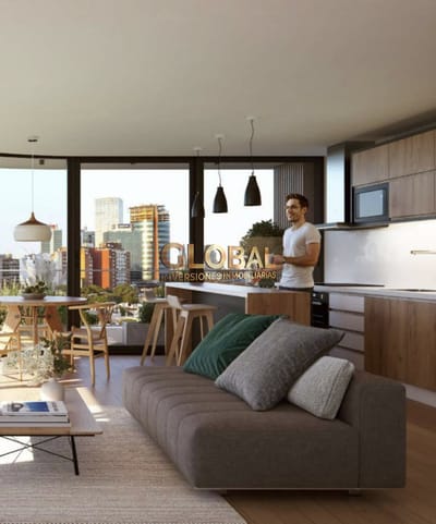 No es solo cercanía al mar - Venta Ap.Pocitos Nuevo 1D Frente Terraza Amenities