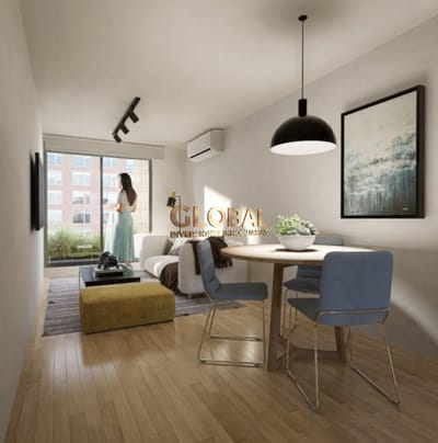 Un nuevo concepto en Pocitos Nuevo -  Venta 1D Frente Terraza Amenities